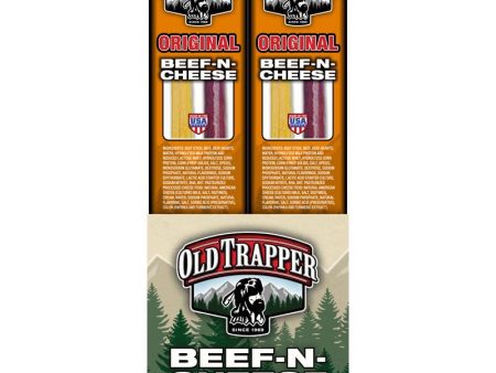 Old Trapper Original Beef Stick and Cheese 1.3 oz Boxed Discount