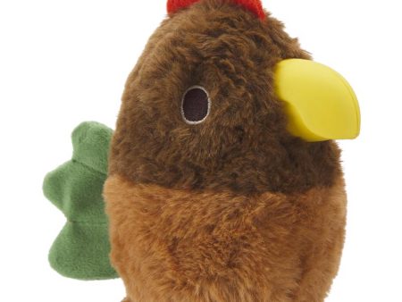 Bark Rubber Hen Dog Toy 1 pk Cheap