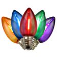 Holiday Bright Lights LED C7 Multicolored 25 ct Replacement Christmas Light Bulbs For Discount