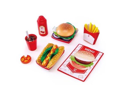 Hape Fast Food Set Wood 27 pc For Cheap