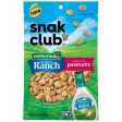 Snak Club Hidden Valley Ranch Peanuts 4.5 oz Bagged Online