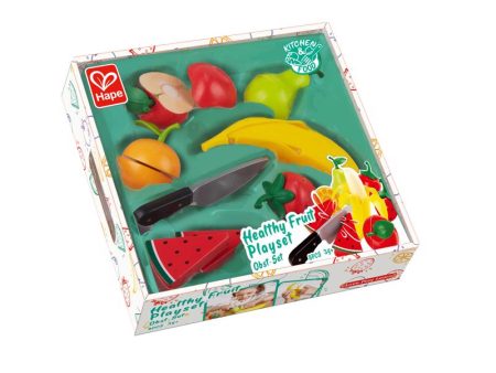 Hape Healthy Fruit Playset 9 pc Online now