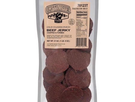 Old Trapper Double Eagles Old Fashioned Beef Jerky 21 oz Pouch on Sale