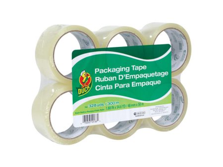 Duck 1.88 in. W X 54.6 yd L Packing Tape Clear For Sale