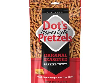 Dots Homestyle Original Pretzels 16 oz Bagged Online Hot Sale