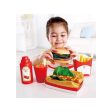 Hape Fast Food Set Wood 27 pc For Cheap