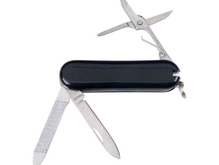 Home Plus Stainless Steel Black Multi-Tool Key Chain on Sale