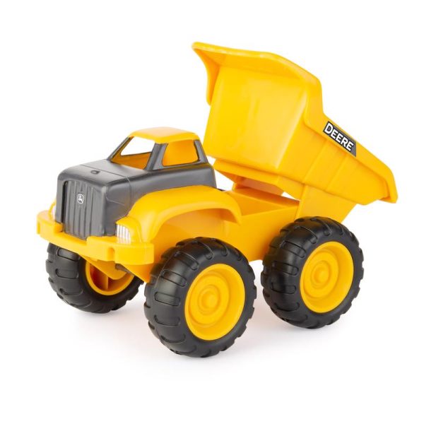 TOMY John Deere Dump Truck and Tractor Toy Plastic Yellow 2 pc Supply