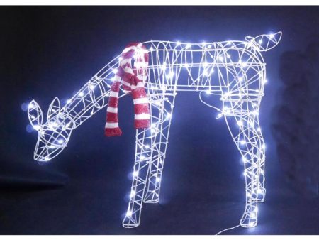 Celebrations LED Lighted Deer 2.25 ft. Yard Decor For Discount