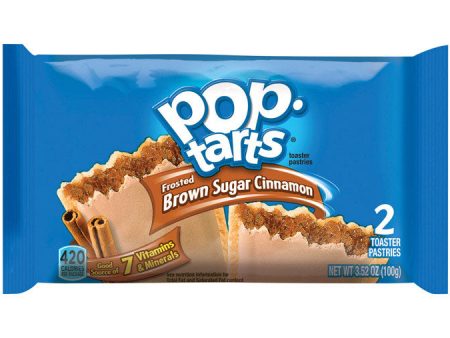 Pop-Tarts Brown Sugar Cinnamon Toaster Pastries 3.52 oz Pouch Supply