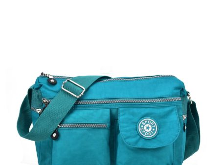 VK5414 Green - Sports Waist Cross Body Bag Online now