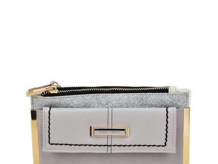 SY5054 Grey - Long Wallet With Flap Design Online