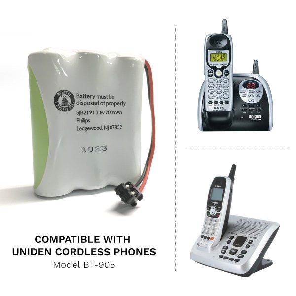 Uniden EXAI978I Cordless Phone Battery Online Hot Sale