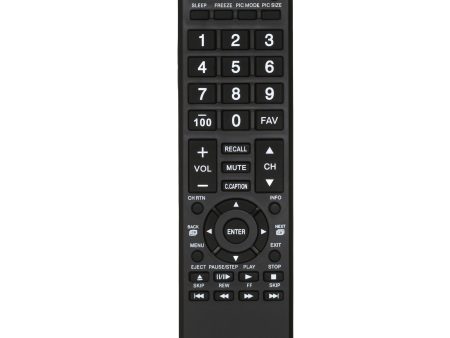 Toshiba 13A25 Replacement TV Remote Control Fashion