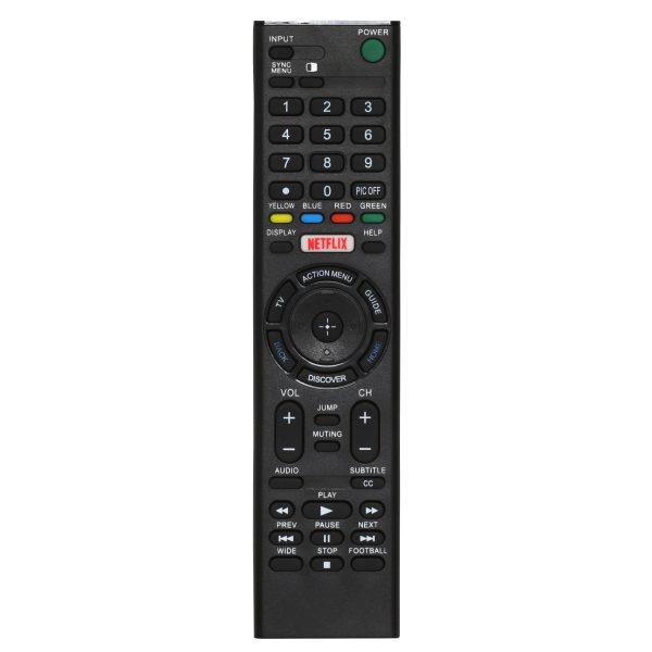 Sony KLVS19A10E Replacement TV Remote Control For Discount