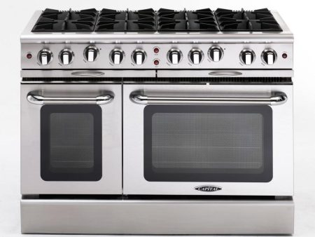 48  Gas Range with 8 Open Burners 25K BTU Online now